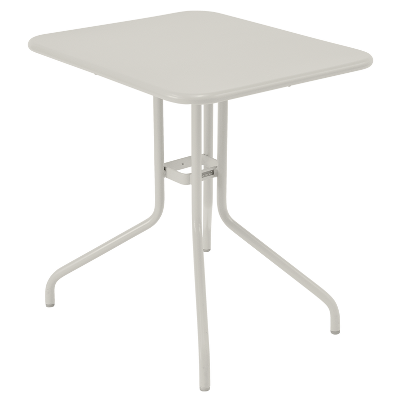 Load image into Gallery viewer, Fermob Pétale Tilt-Top Table 60 x 70 cm in Clay Grey – tilt-top garden table in powder-coated steel