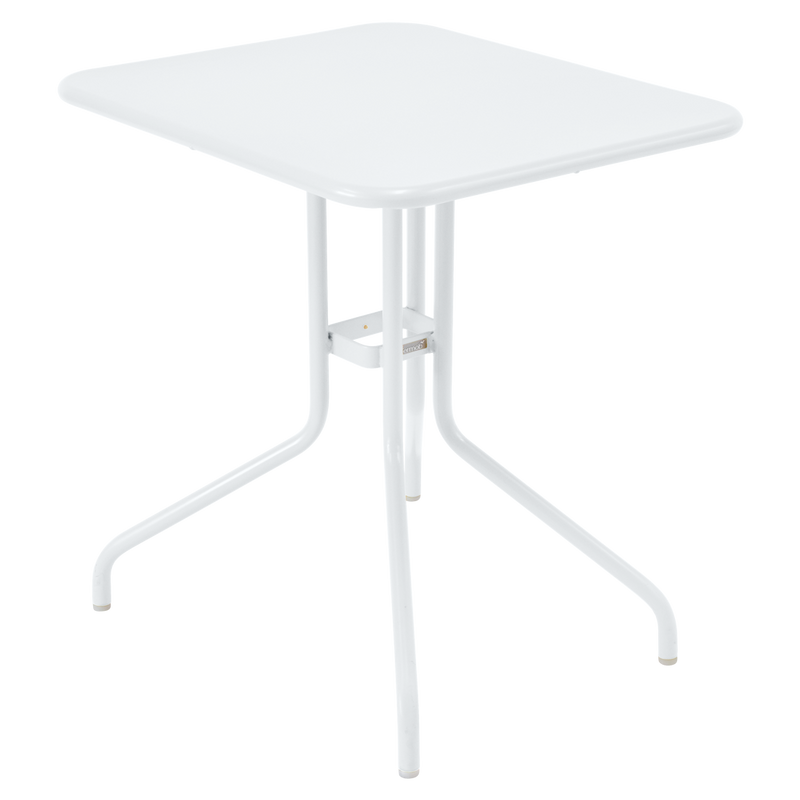 Load image into Gallery viewer, Fermob Pétale Tilt-Top Table 60 x 70 cm in Cotton White – tilt-top garden table in powder-coated steel