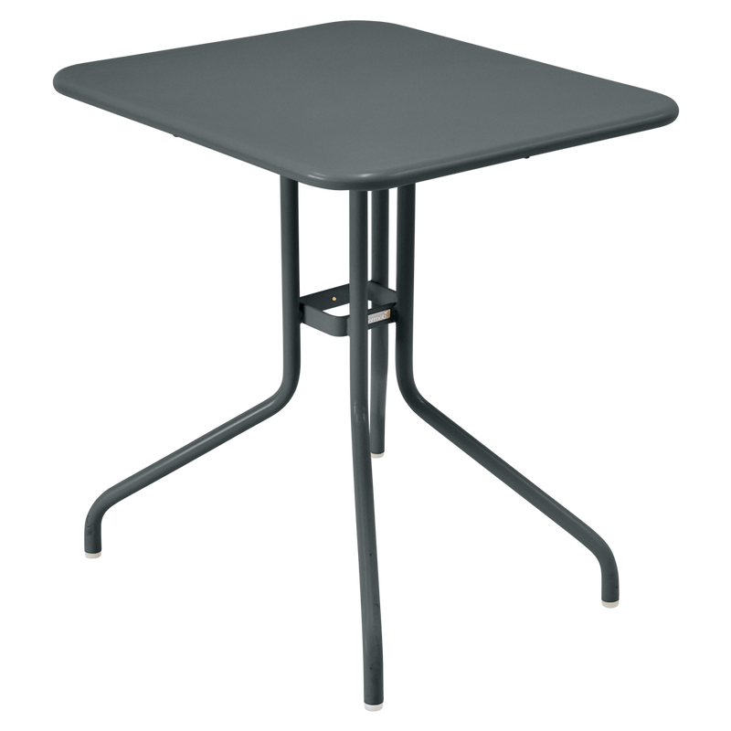 Load image into Gallery viewer, Fermob Pétale Tilt-Top Table 60 x 70 cm in Storm Grey – tilt-top garden table in powder-coated steel
