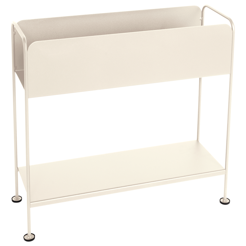Load image into Gallery viewer, Fermob Picolino Plant Holder H.63 cm in Latte Beige – metal plant stand in powder-coated steel