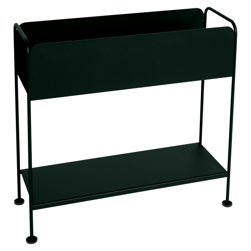 Load image into Gallery viewer, Fermob Picolino Plant Holder H.63 cm in Liquorice – metal plant stand in powder-coated steel