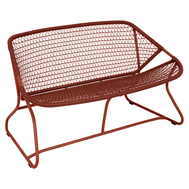 Load image into Gallery viewer, Fermob Sixties Bench in Red Ochre