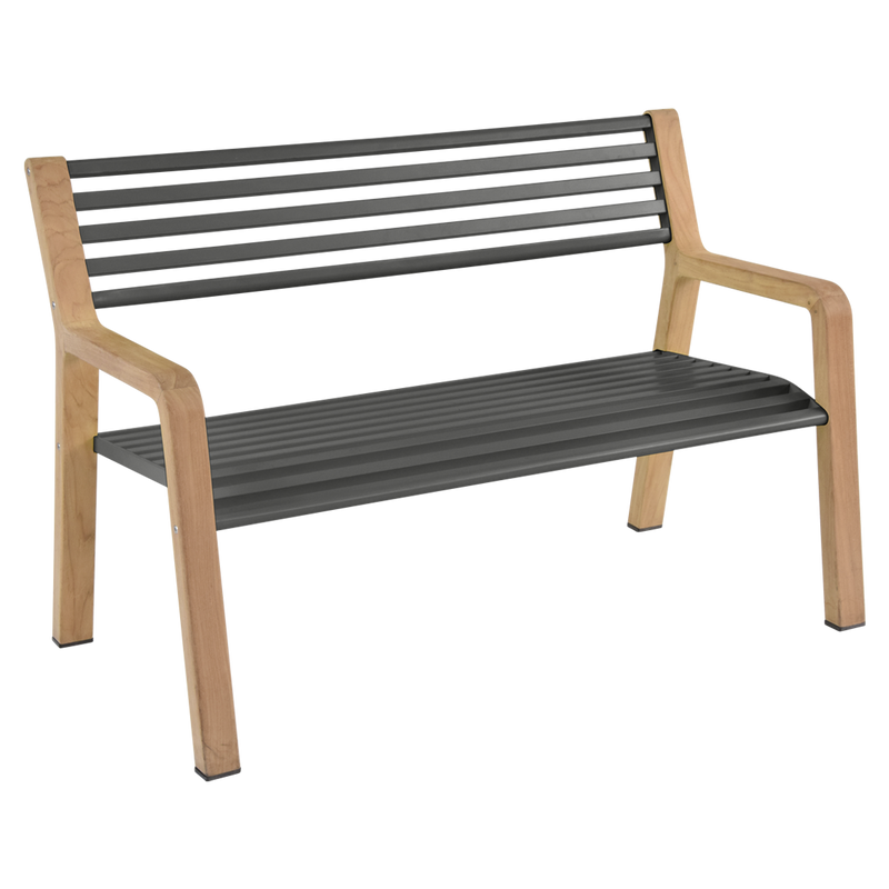 Load image into Gallery viewer, Fermob Somerset Bench in Liquorice