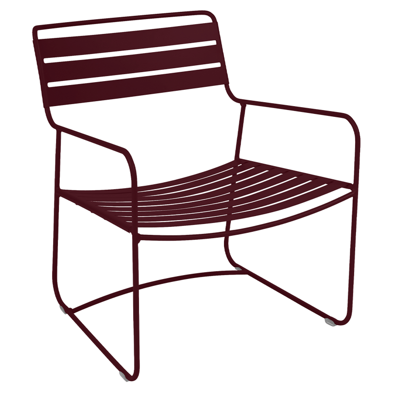 Load image into Gallery viewer, Fermob Surprising Low Armchair in Black Cherry