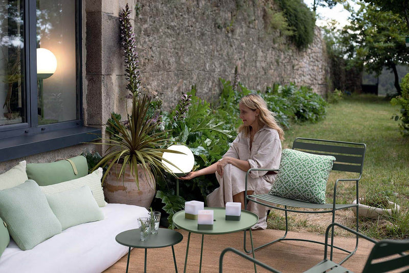 Load image into Gallery viewer, Fermob Surprising Low Armchair – lifestyle