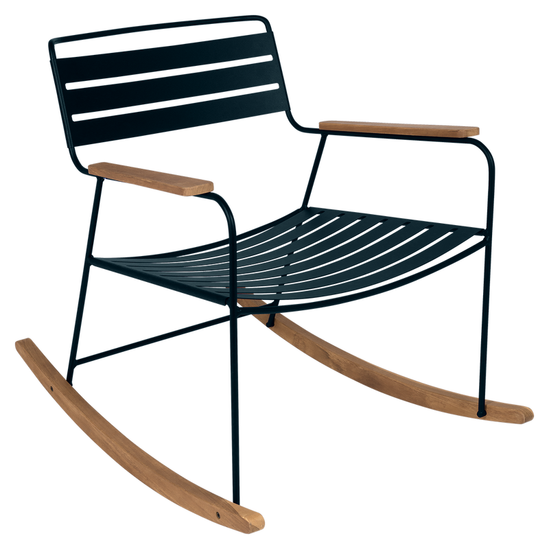 Load image into Gallery viewer, Fermob Surprising Rocking Chair in Acapulco Blue