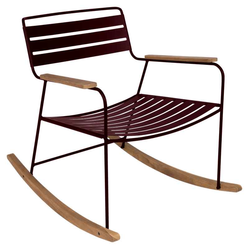 Load image into Gallery viewer, Fermob Surprising Rocking Chair in Black Cherry