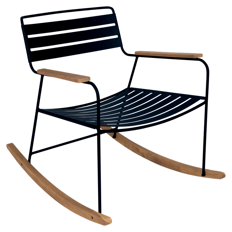 Load image into Gallery viewer, Fermob Surprising Rocking Chair in Deep Blue