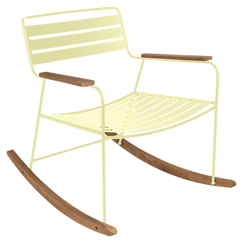 Load image into Gallery viewer, Fermob Surprising Rocking Chair in Frosted Lemon