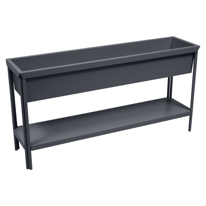 Load image into Gallery viewer, Fermob Terrazza Medium Planter in Anthracite