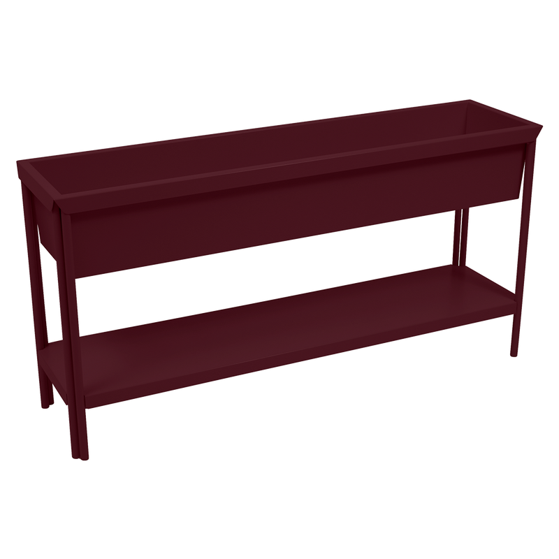 Load image into Gallery viewer, Fermob Terrazza Medium Planter in Black Cherry