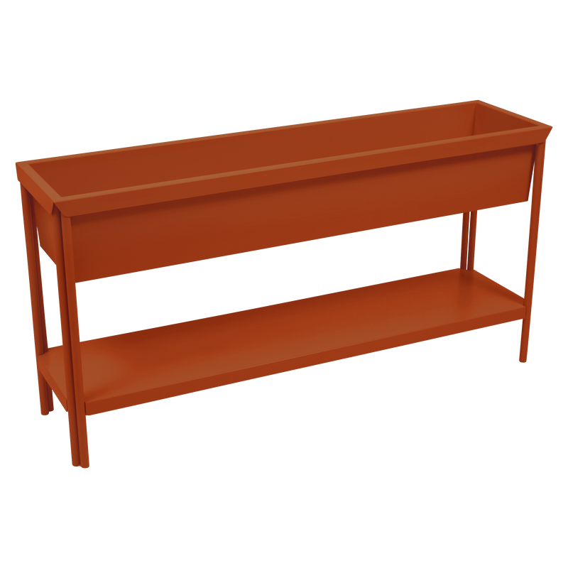 Load image into Gallery viewer, Fermob Terrazza Medium Planter in Candied Orange
