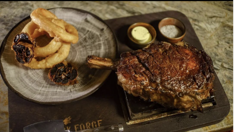 Load image into Gallery viewer, Custom-Made Steak & Sizzle Boards Food boards Custom Wood Designs Food Boards food-boards-default-title-custom-made-steak-sizzle-boards-52260814815575