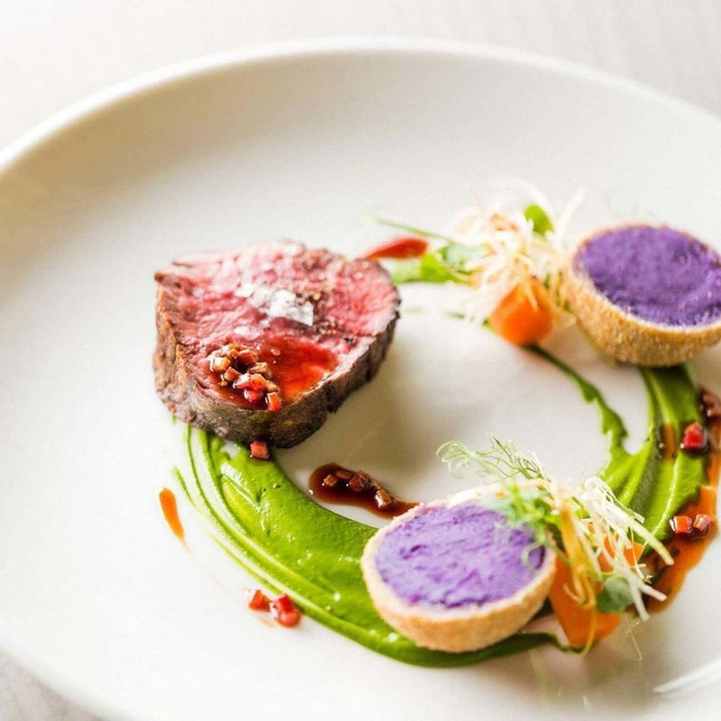 Load image into Gallery viewer, Cream rimless 250mm plate by Fine Dine, smooth porcelain dinnerware without a rim, perfect for elegant table settings.