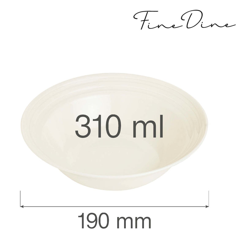 Load image into Gallery viewer, Fine Dine 140mm crema bowl showing smooth ceramic surface and classic design, ideal for serving sauces or dips.