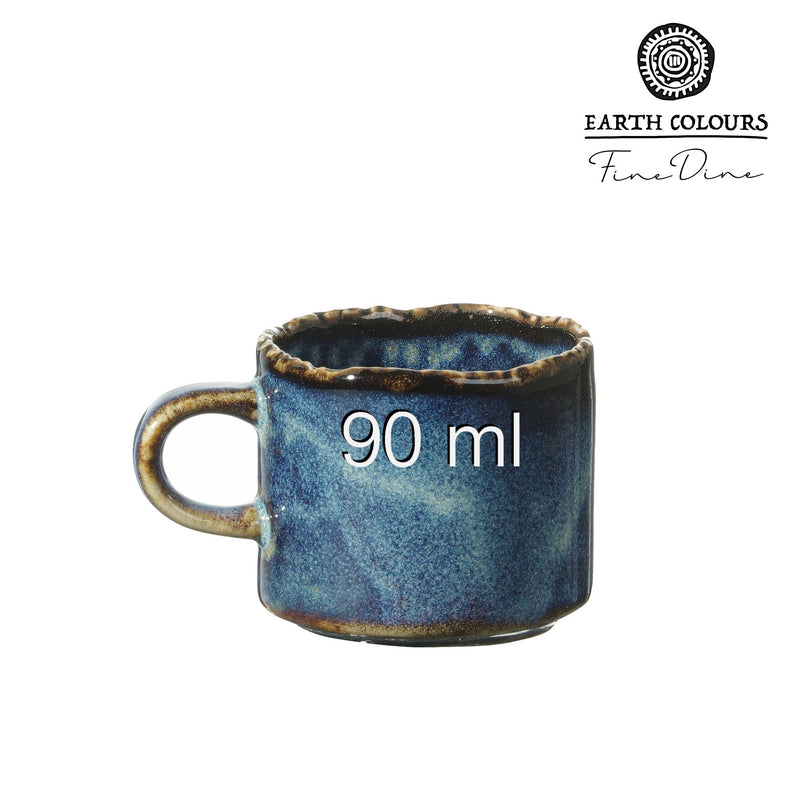 Load image into Gallery viewer, Fine Dine Eminence 90ml espresso cup with a sleek ceramic design, perfect for serving small espresso shots.