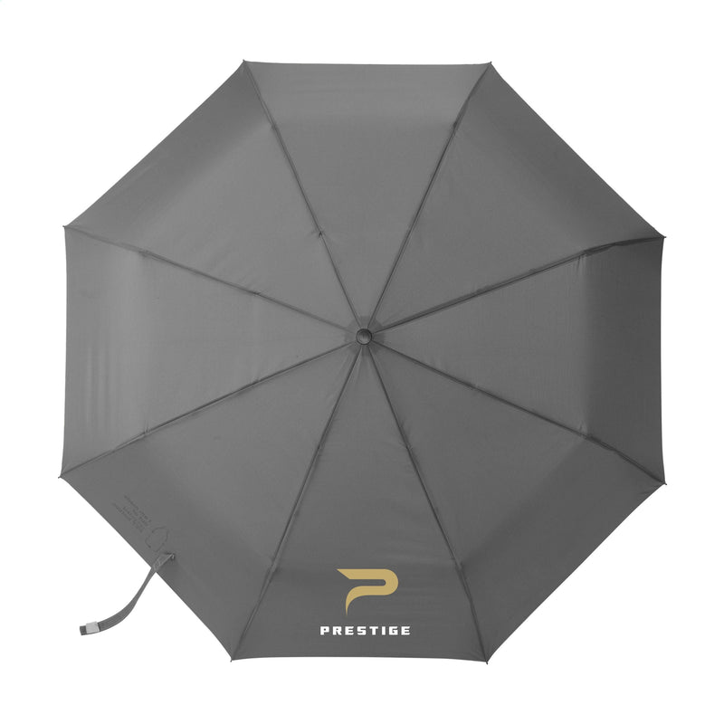 Load image into Gallery viewer, Foldable 21&quot; umbrella pack of 25 Grey Custom Wood Designs __label: Multibuy green-foldable-21-umbrella-pack-of-25-53613587333463
