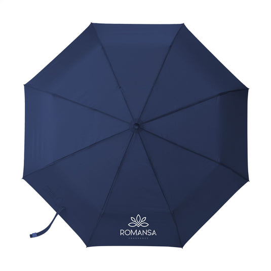 Foldable 21" umbrella pack of 25 Dark Blue Custom Wood Designs __label: Multibuy green-foldable-21-umbrella-pack-of-25-53613588021591