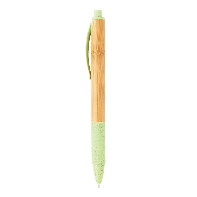 Load image into Gallery viewer, Bamboo &amp; wheat straw pen pack of 500 Green Custom Wood Designs __label: Multibuy greenbamboowheatstrawpencustomwooddesigns
