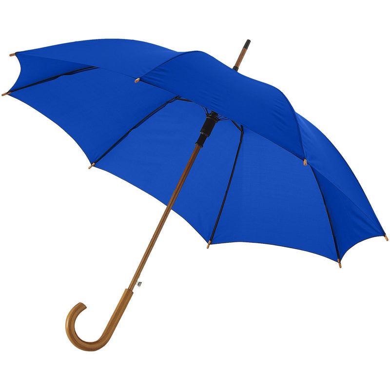 Load image into Gallery viewer, 23&quot; Auto open umbrella pack of 25 Royal Blue Custom Wood Designs __label: Multibuy grey-23-auto-open-umbrella-pack-of-25-52690592268631
