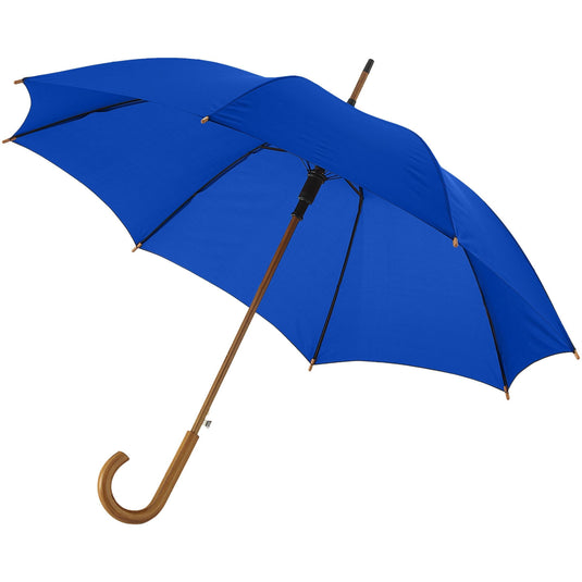 23" Auto open umbrella pack of 25 Royal Blue Custom Wood Designs __label: Multibuy grey-23-auto-open-umbrella-pack-of-25-52690592268631