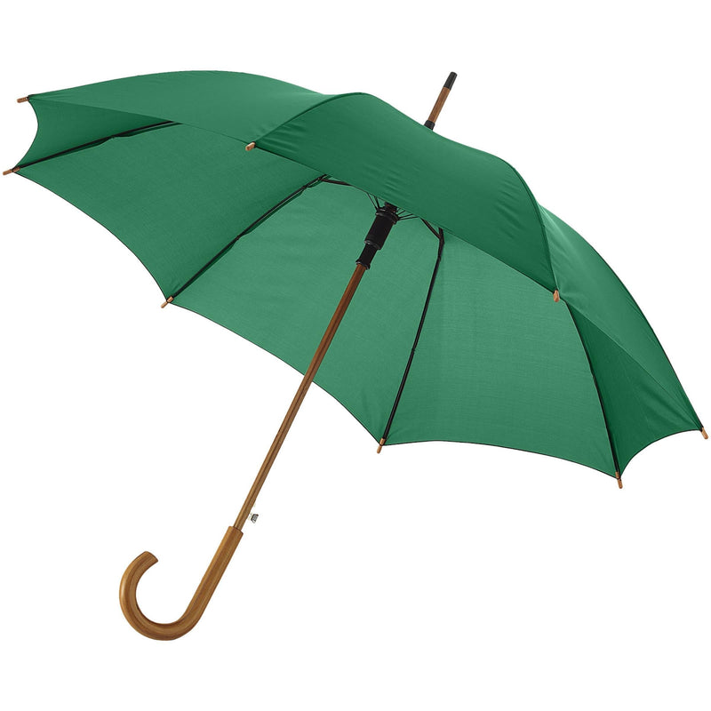 Load image into Gallery viewer, 23" Auto open umbrella pack of 25 Green Custom Wood Designs __label: Multibuy grey-23-auto-open-umbrella-pack-of-25-53613585072471