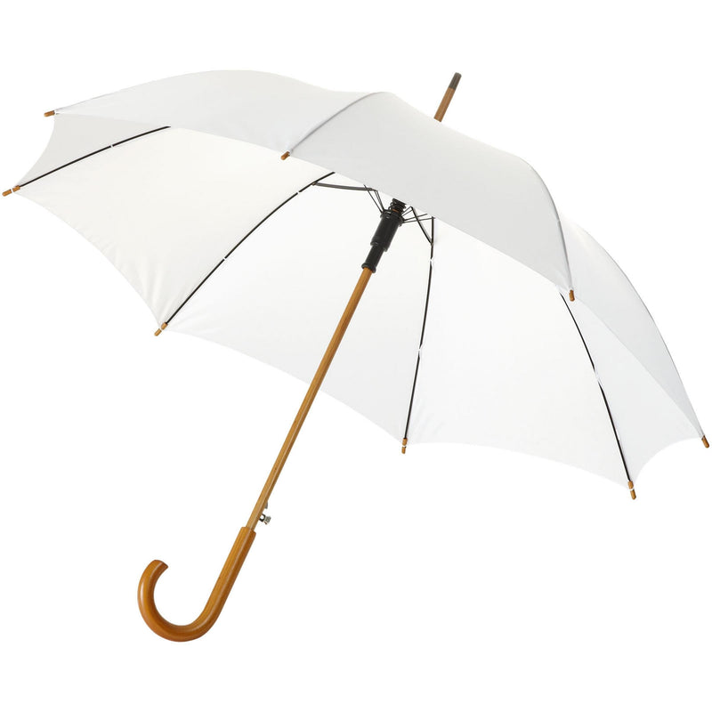 Load image into Gallery viewer, 23" Auto open umbrella pack of 25 White Custom Wood Designs __label: Multibuy grey-23-auto-open-umbrella-pack-of-25-53613585662295