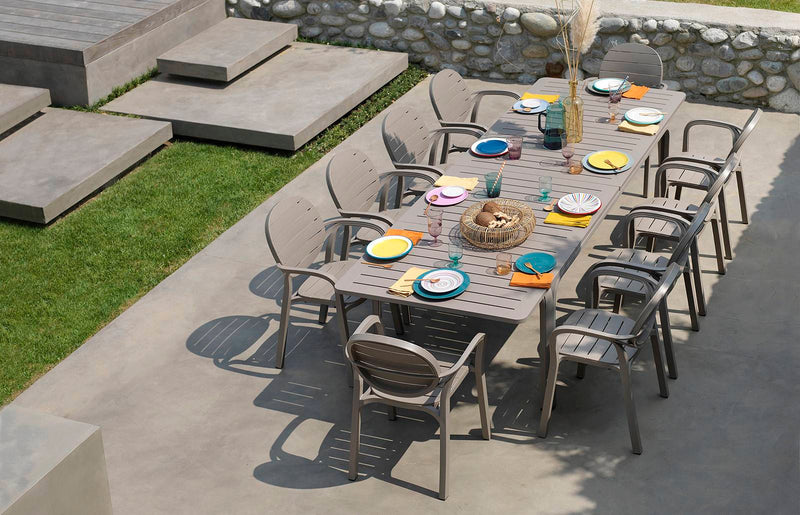 Load image into Gallery viewer, Nardi 10 Seater Rio Aria Extendable Set Hospitality Furniture Custom Wood Designs Outdoor hospitality-furniture-default-title-nardi-10-seater-rio-aria-extendable-set-51210657956183