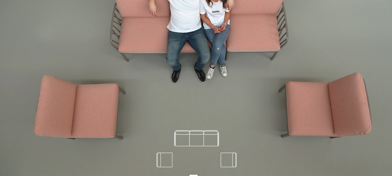 Load image into Gallery viewer, Nardi KOMODO 5 Multi-Layout Lounger Hospitality Furniture Custom Wood Designs Outdoor hospitality-furniture-default-title-nardi-komodo-5-multi-layout-lounger-53612915097943