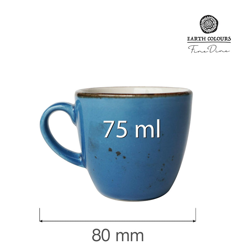 Load image into Gallery viewer, Iris espresso cup, 75ml - Custom Wood DesignsFine Dine Iris espresso cup, 75ml, featuring a sleek design and ceramic finish, perfect for serving espresso.espresso cup778272