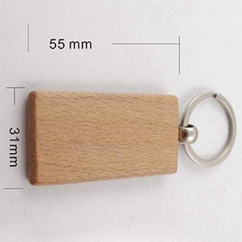 Load image into Gallery viewer, Key Ring Rectangle Key Ring Ali __label: Multibuy __label: Upload Logo key-ring-100-key-ring-rectangle-53612070961495