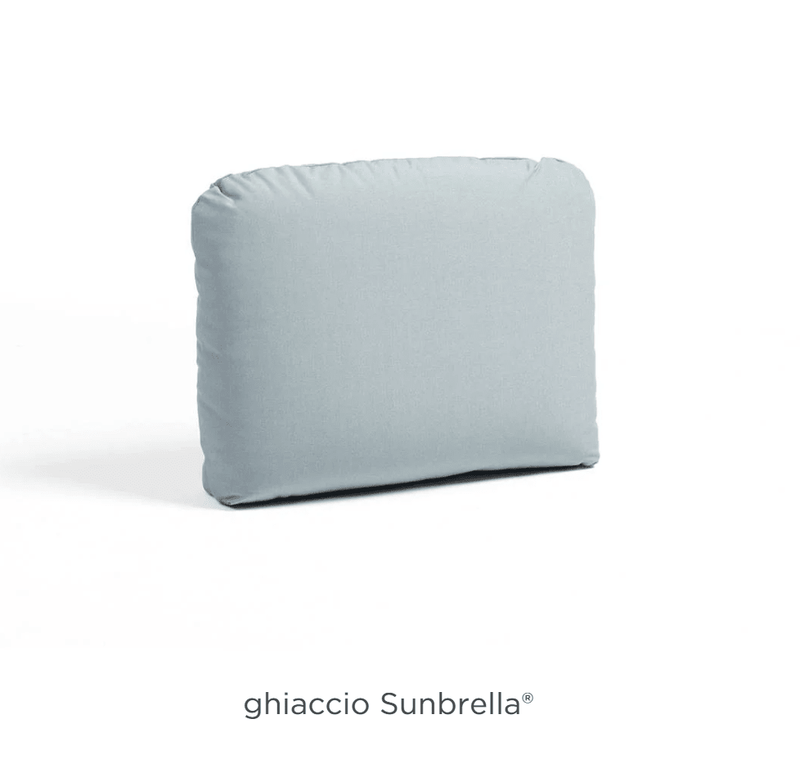 Load image into Gallery viewer, Komodo Corner Back Cushion - Custom Wood DesignsNardi Komodo corner back cushion in Ghiaccio Sunbrella fabric, outdoor cushion designed for corner seating by Custom Wood Designs.Nardi Komodo Cushion Outdoor24575209445527Ghiaccio