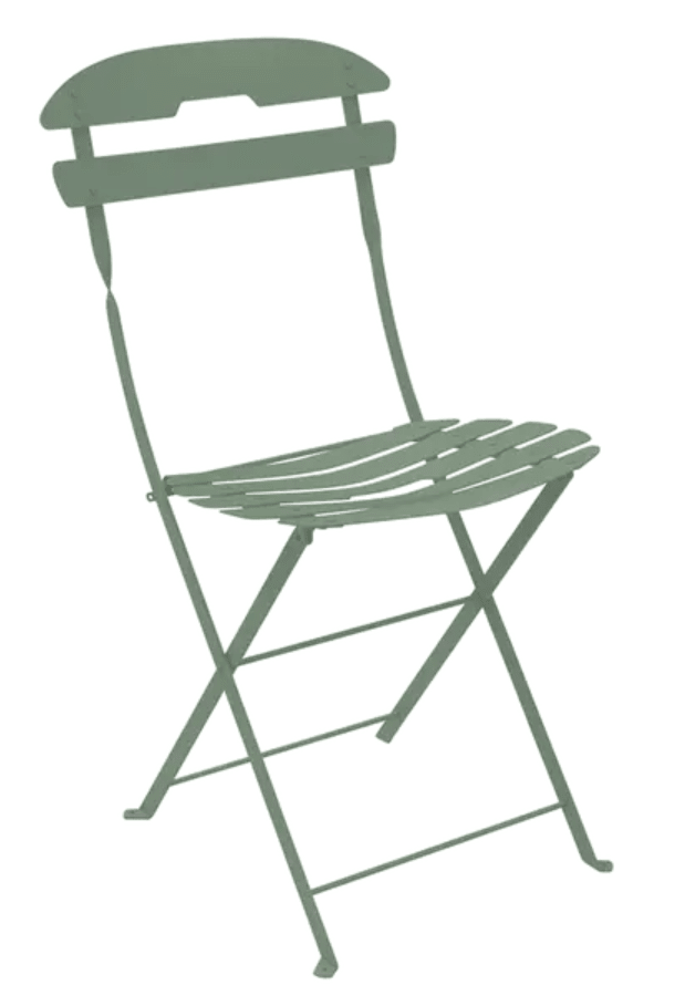 Load image into Gallery viewer, Fermob LA MÔME cactus foldable chair with a vibrant green cactus design, lightweight and suitable for patio or outdoor use.