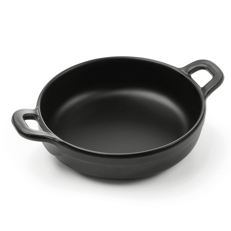 Load image into Gallery viewer, Little Chef melamine mini round pan, 150x115x(H)37mm - Custom Wood DesignsFine Dine Little Chef melamine mini saucepan, 150x115x37mm, round pan ideal for small cooking or serving.melamine saucepan564523