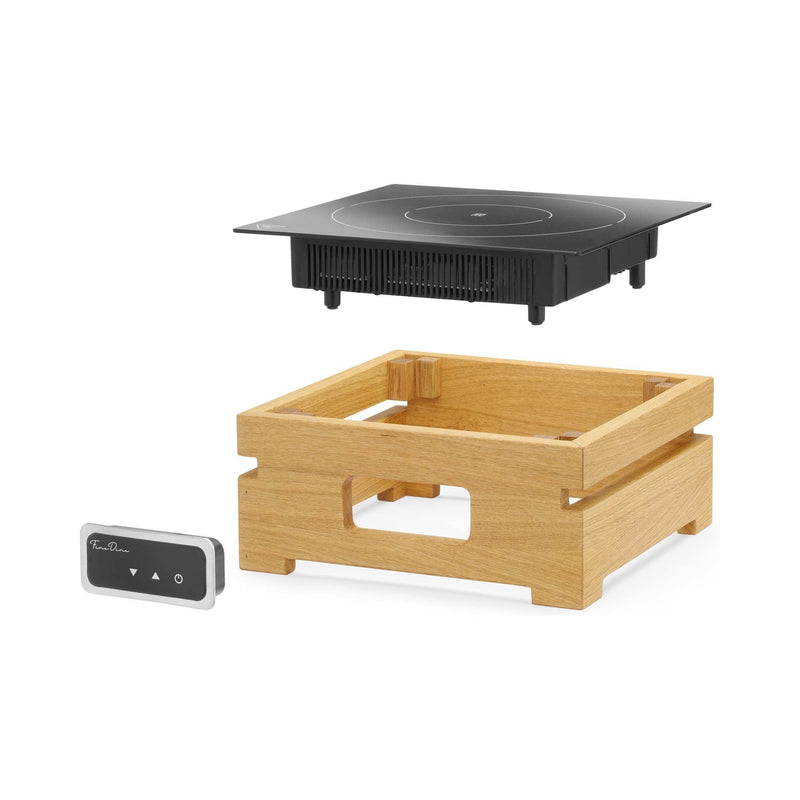 Load image into Gallery viewer, Madeira case for buffet induction heater 239551 - Custom Wood DesignsFine Dine Madeira case for buffet induction heater 239551, durable induction hob housing with secure fit and sleek design.Induction hob housing709757