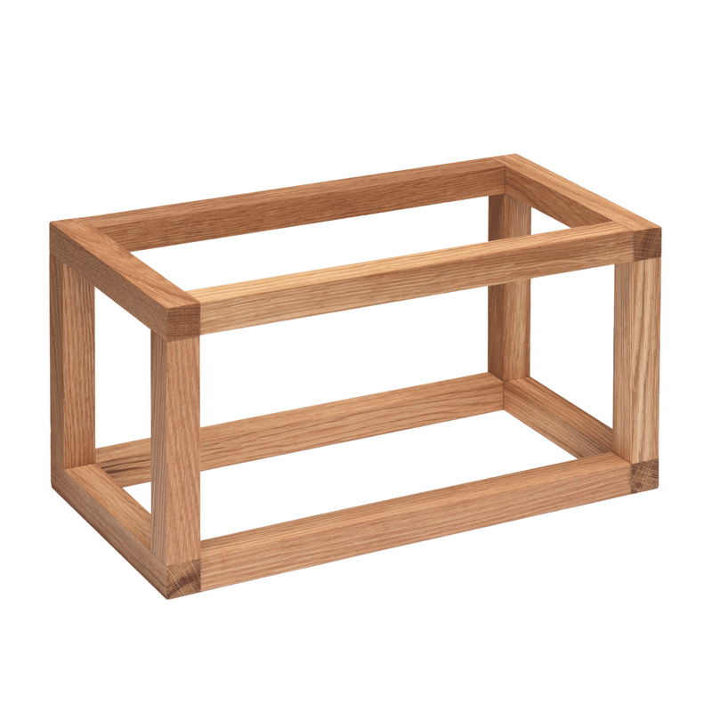 Load image into Gallery viewer, Madeira frame base for GN 1 / 3 tray - Custom Wood DesignsFine Dine Madeira frame base for GN 1/3 tray buffet, sturdy metal construction with a sleek finish for kitchen or buffet display.base bufet561058