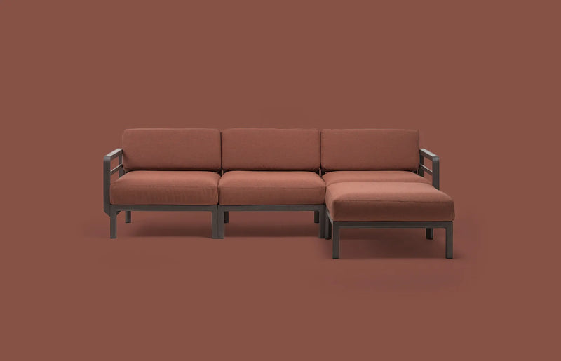 Load image into Gallery viewer, Nardi Maximo 4 modular outdoor sofa – Terra / Cannella