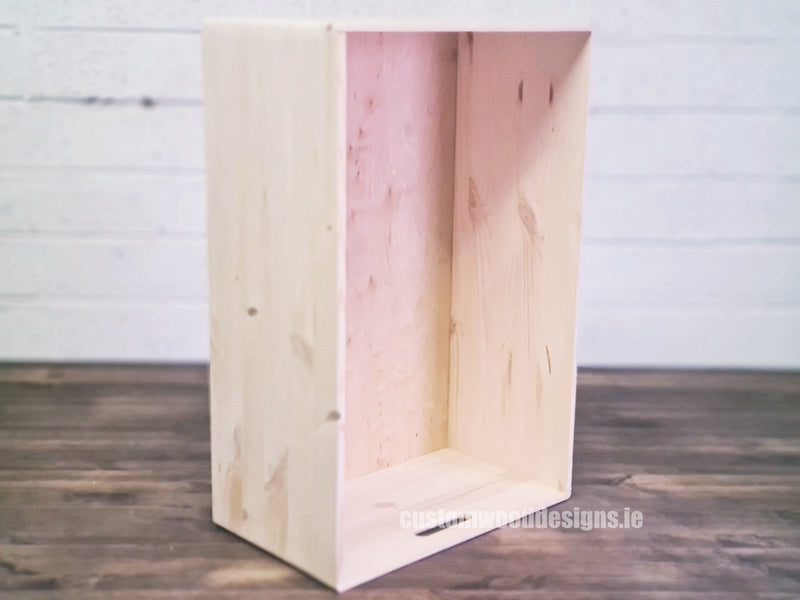 Load image into Gallery viewer, MaxSeven - Pine Wood Box 60 X 40 X 23,5 cm OB7 Box with Handle pin bedroom deco box crate room deco wood wooden maxseven-pine-wood-box-60-x-40-x-235-cm-ob7custom-wood-designsbox-with-handle-664653_255598ee-e1fa-434b-8151-6c2df72c9060
