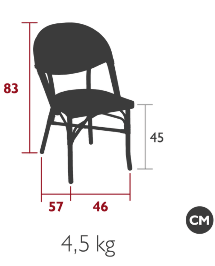 Load image into Gallery viewer, MILANO Chair Parisian Bistro - Custom Wood DesignsMilano Bistro outdoor restaurant chair by Custom Wood Designs featuring a classic Parisian bistro style with wooden construction.Restaurant chair Bistro24575198627671