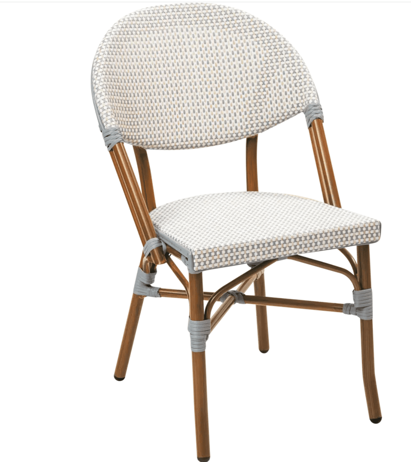 Load image into Gallery viewer, MILANO Chair Parisian Bistro - Custom Wood DesignsCustom Wood Designs Milano Bistro Chair, outdoor restaurant bistro chair with a classic wooden design suitable for outdoor dining.Restaurant chair Bistro24575198627671