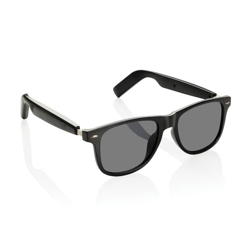 Load image into Gallery viewer, Miro AI-powered Audio Sunglasses with translation function - Custom Wood DesignsMiro AI-powered Audio Sunglasses with translation functionAudioP301.2901Polycarbonateblack