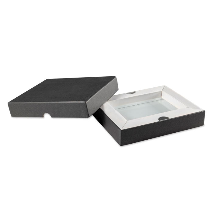 Load image into Gallery viewer, Crystal frame award displayed on a desk