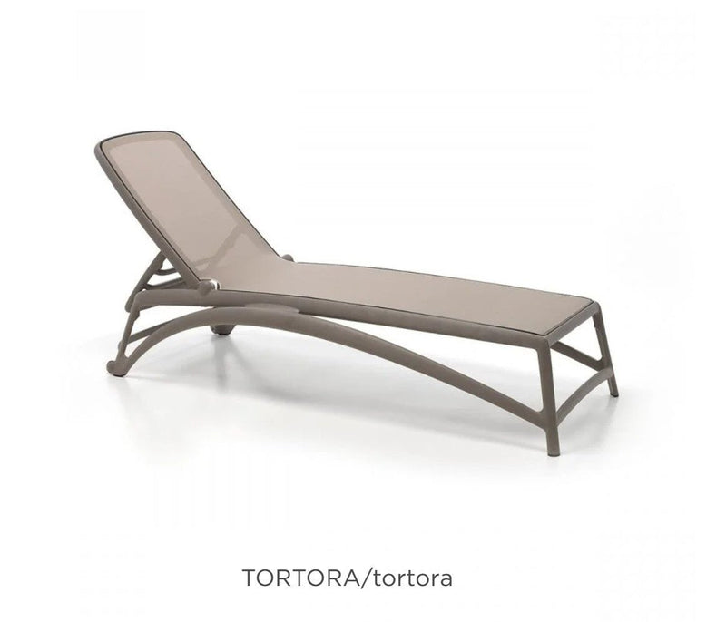 Load image into Gallery viewer, Nardi Atlantico Sun Lounger Stackable Poolside Recliner - Custom Wood DesignsNardi Atlantico sun lounger in tortora color, stackable outdoor poolside recliner for patio relaxation.Sunlounger24575216159703Tortor Tortora