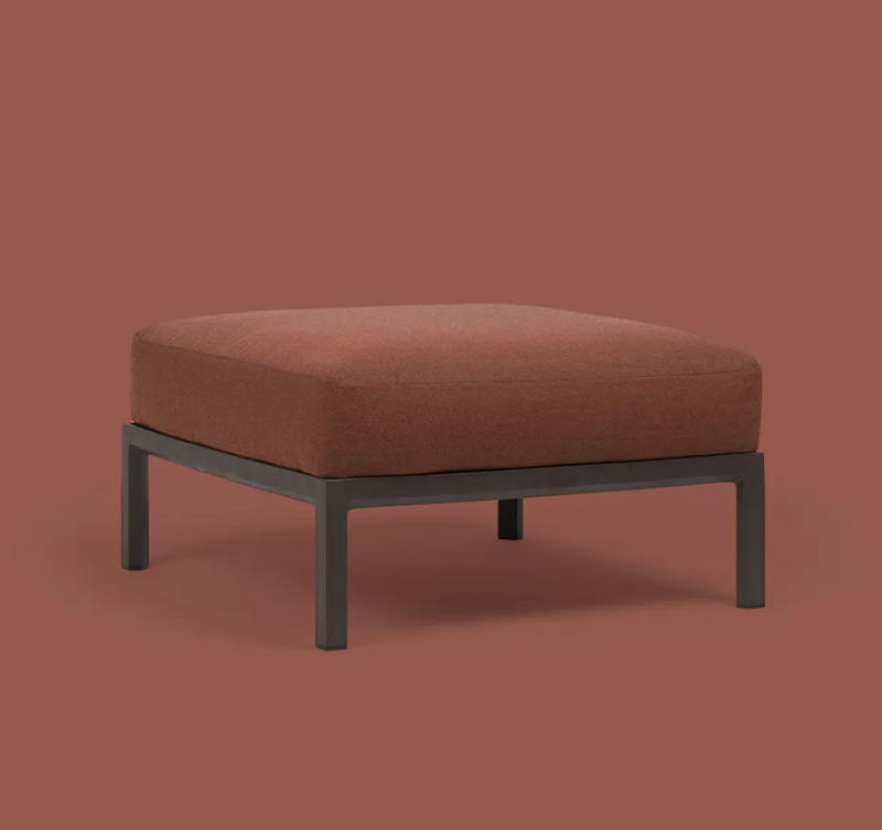 Load image into Gallery viewer, Nardi Maximo Pouf, a modular sofa footstool with a sleek design, suitable for outdoor luxury seating and versatile furniture setups.