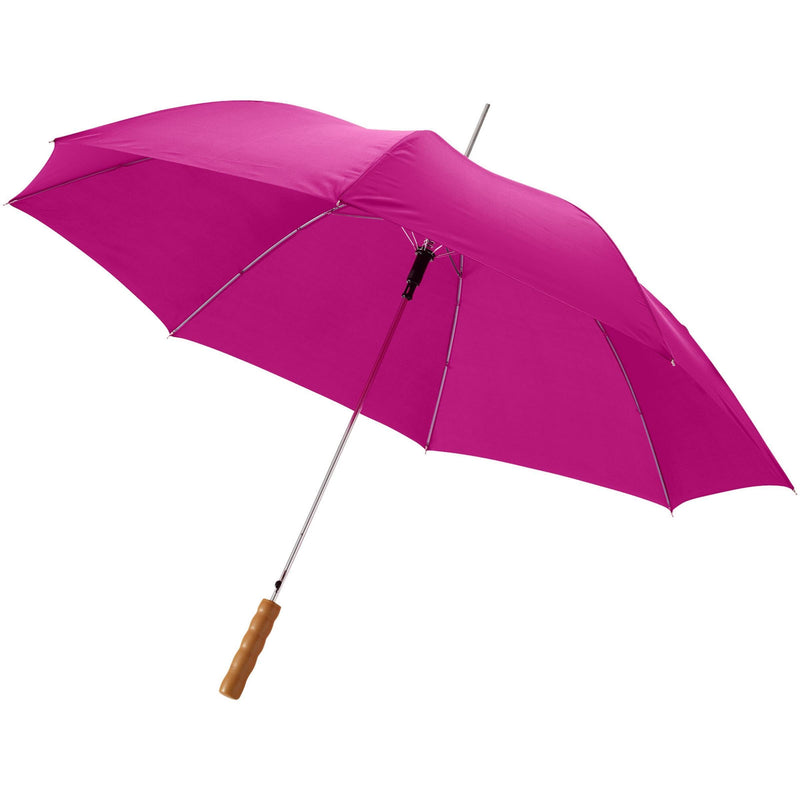 Load image into Gallery viewer, 23&quot;Umbrella with wooden handle pack of 25 Custom Wood Designs __label: Multibuy navy-23-umbrella-with-wooden-handle-pack-of-25-52702285300055
