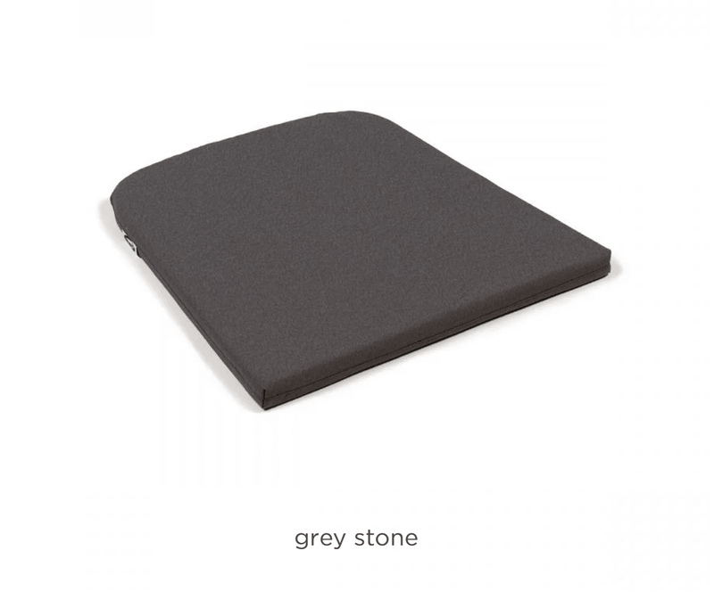 Load image into Gallery viewer, Net Chair Cushion by Nardi - Custom Wood DesignsGrey Nardi net chair cushion with grey stone pattern, designed as a comfortable accessory for Nardi patio chairs.Nardi Chair Net Cushion Accessories24575208780439Grey Stone