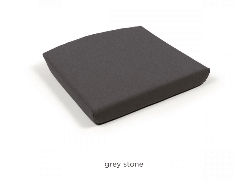 Load image into Gallery viewer, Net Relax Cushion by Nardi – Outdoor Lounge Cushion Ireland & UK - Custom Wood DesignsGrey Nardi Net Relax outdoor lounge cushion with grey stone pattern for patio furniture, designed for Nardi net seating.Cushion For Net Nardi24575200277207Bianco