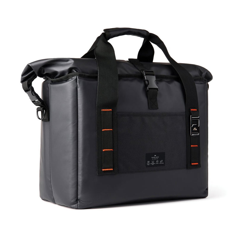 Load image into Gallery viewer, Nordic Drift RCS water-repellent cooler tote 22L - Custom Wood DesignsNordic Drift RCS 22L water-repellent cooler tote for outdoor use, showing the insulated exterior and carry handles.OutdoorND210.0201Recycled polyester,Polyurethaneblack