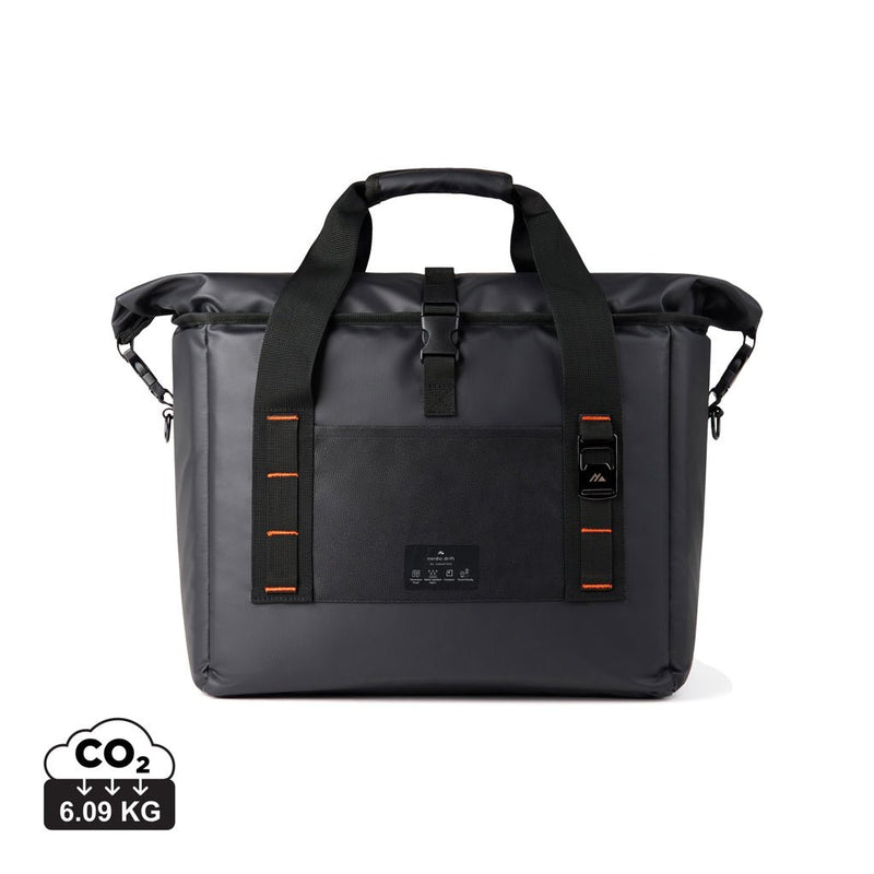 Load image into Gallery viewer, Nordic Drift RCS water-repellent cooler tote 22L - Custom Wood DesignsNordic Drift 22L water-repellent cooler tote for outdoor use, featuring durable fabric and sturdy handles.OutdoorND210.0201Recycled polyester,Polyurethaneblack