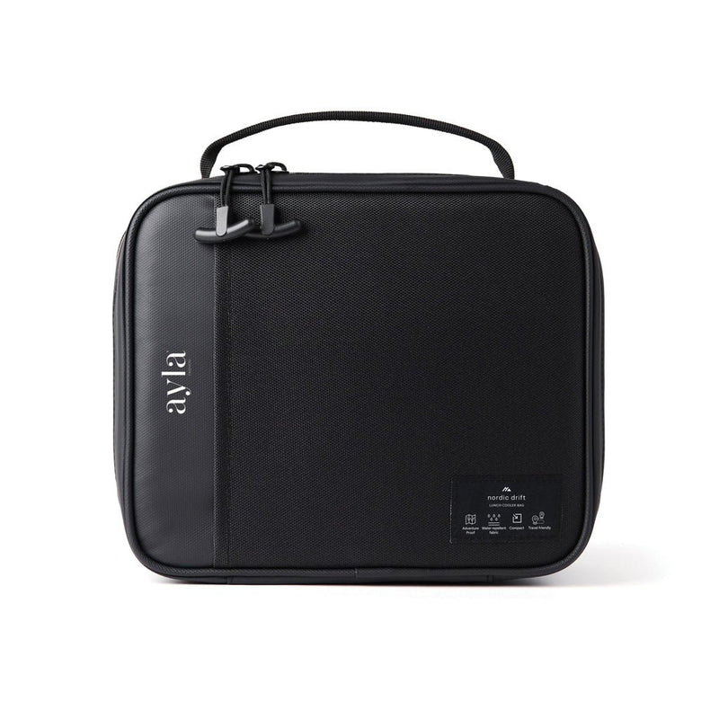Load image into Gallery viewer, Nordic Drift Storm RCS water-repellent lunch cooler bag - Custom Wood DesignsNordic Drift Storm RCS outdoor water-repellent lunch cooler bag with carrying handle and insulated interior for outdoor activitiesOutdoorND210.0501Polyester,Polyurethaneblack
